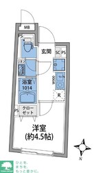 ラヴィエール戸越公園の物件間取画像